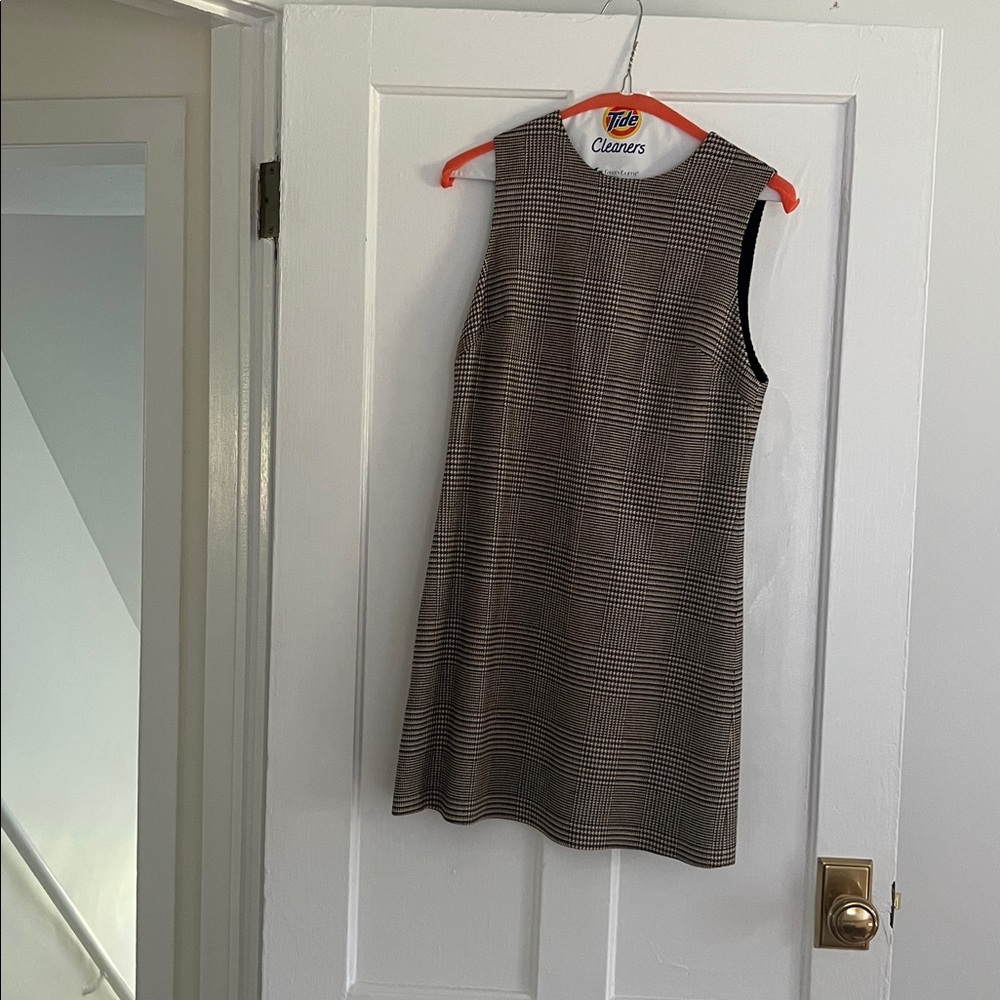 ALICE + OLIVIA
Coley Prince of Wales checked woven mini dress - Picture 5 of 7